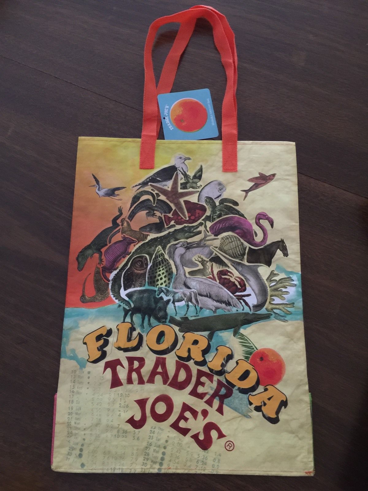 Trader Joe’s Reusable Bag from Florida Greetings from the Past