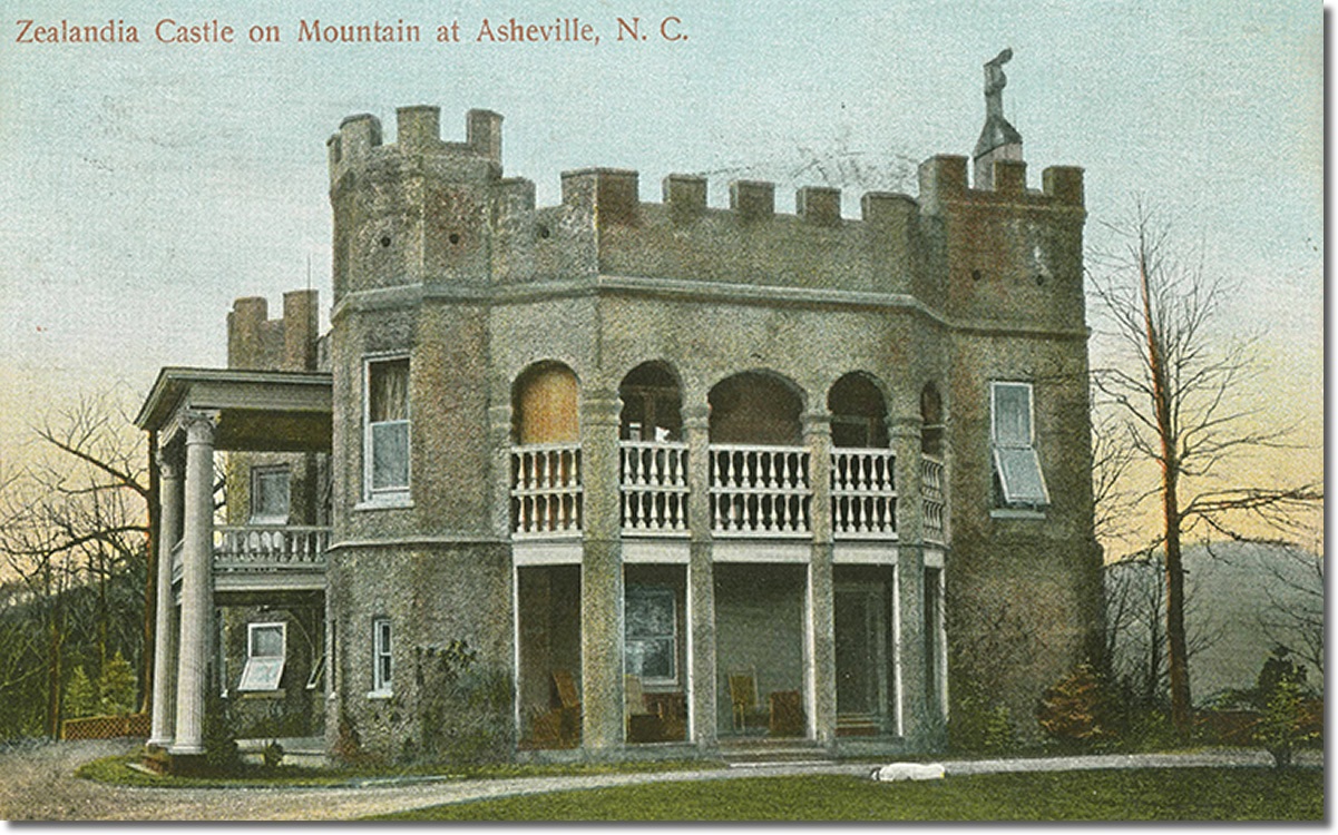 Zealandia Castle on Mountain at Asheville, N.C.