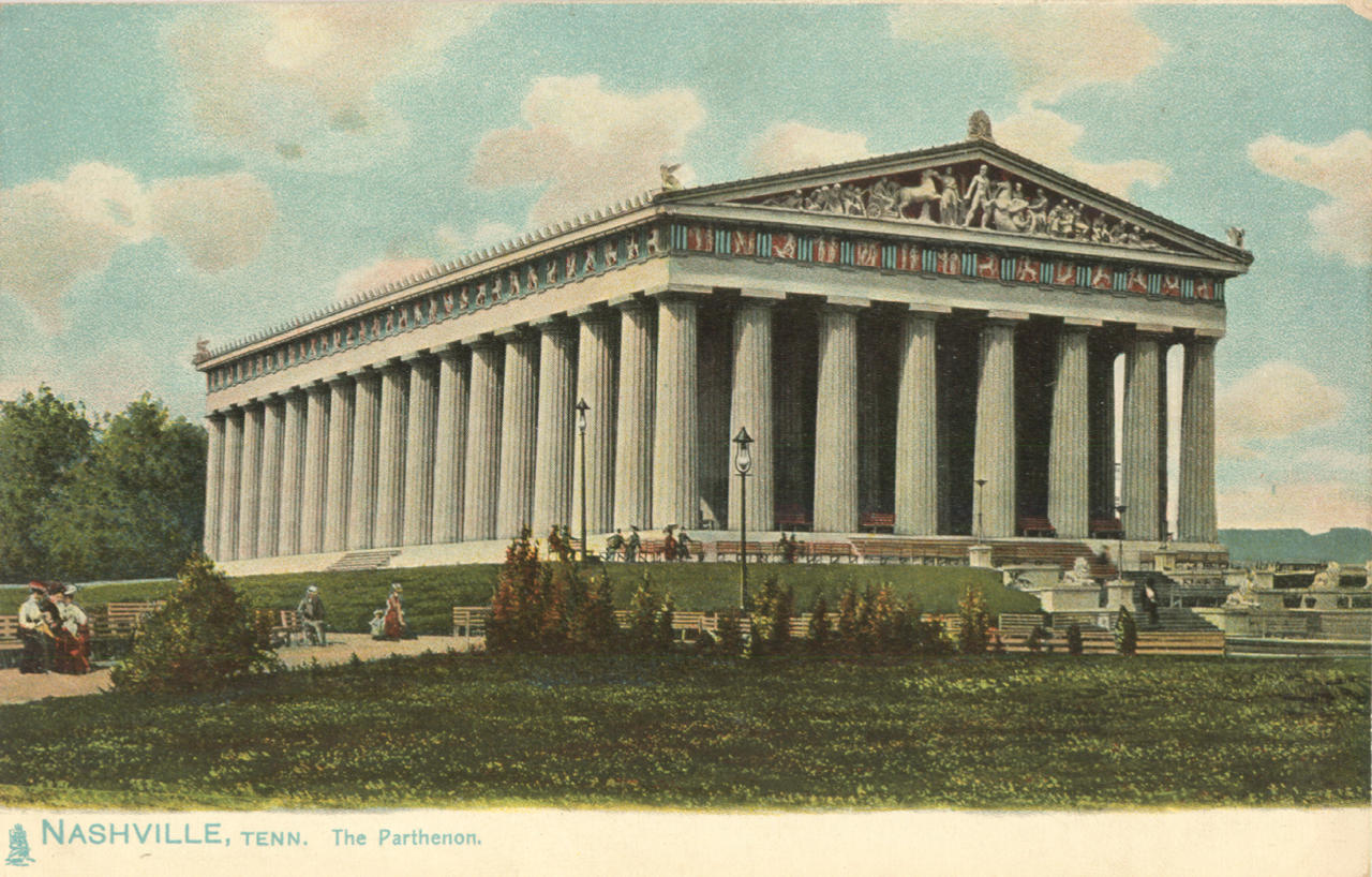 Replica of the Parthenon in Nashville, Tennessee