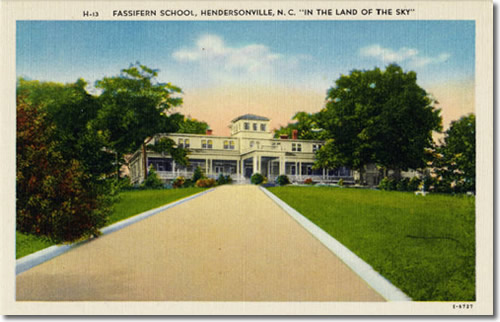 Old Postcard of Fassifern School